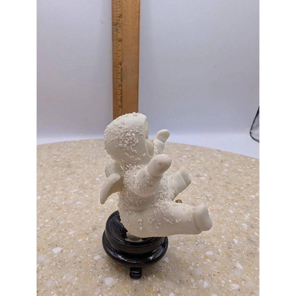 Dept 56 Snowbaby Collection Winged Lite Up Clip Released 1986 Retired 1990 Rare